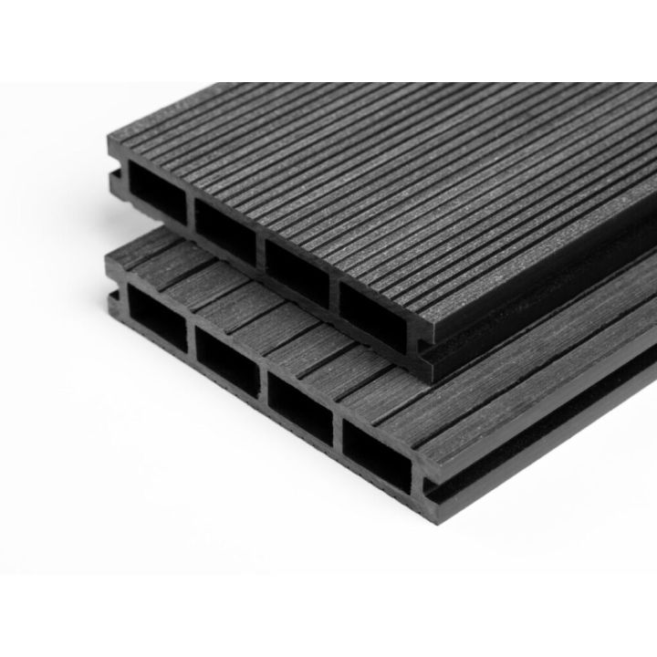 Komposiittiterassilauta PolarDeck WPC Kajo 24 x 149 x 4000 mm musta