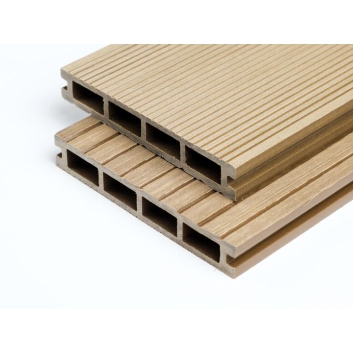 Komposiittiterassilauta PolarDeck WPC Kajo 24 x 149 x 4000 mm karamelli