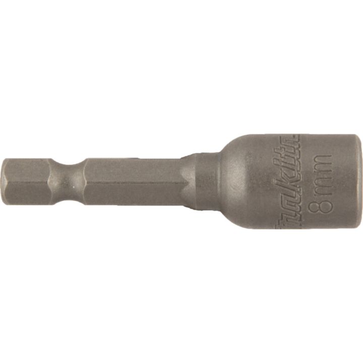 Kuusiohylsy magneetilla Makita 8 x 50 mm - 1/4"