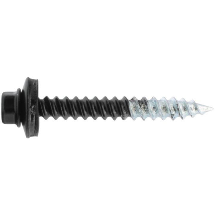 Saneerauskateruuvi Fix Master 6,3X50 musta RR33 10 kpl