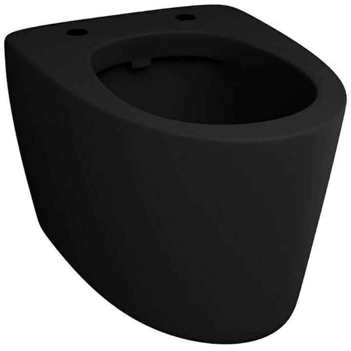 Seinä-WC RAK Ceramics Feeling mattamusta