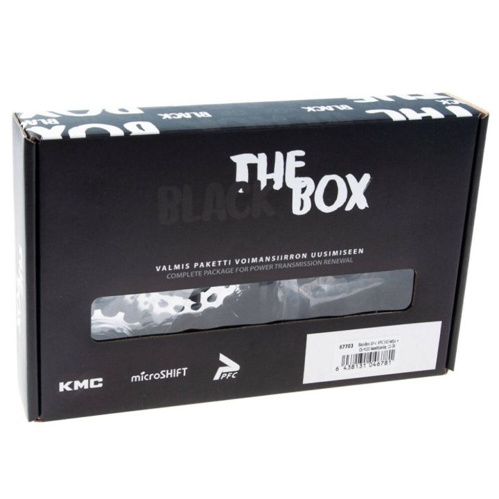 Black Box 9-V: KMC X9-73 -ketju + CS-H092-kasettipakka