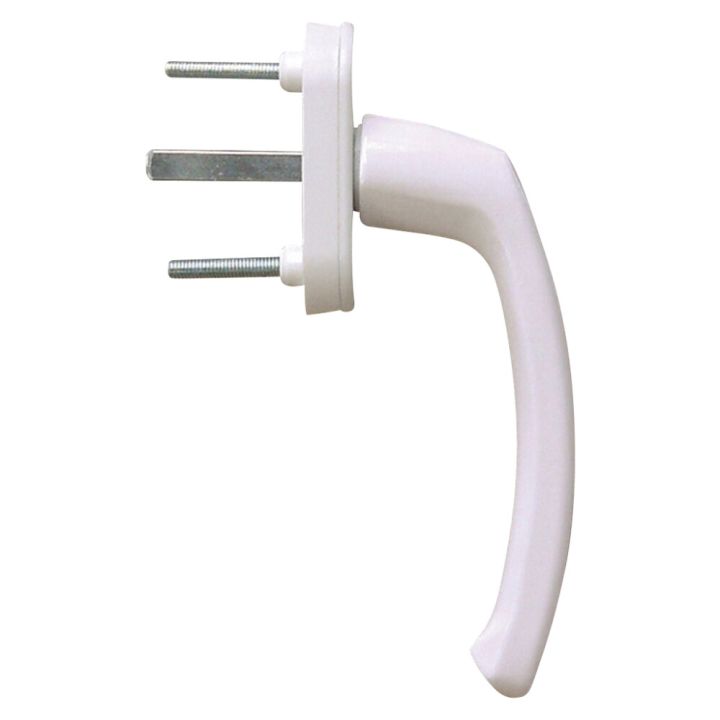 Ikkunapainike Solid Elements Alumiini valkoinen