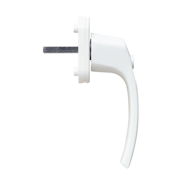 Ikkunapainike Solid Elements lukittava valkoinen