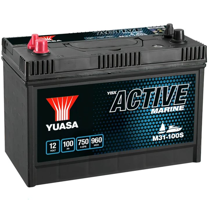 Käynnistysakku Yuasa M31-100S Active 33 x 17,3 x 33 cm