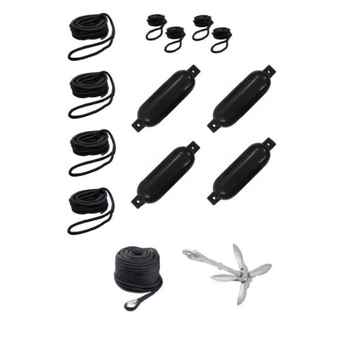Varustepaketti Qvarken Medium musta 12 mm