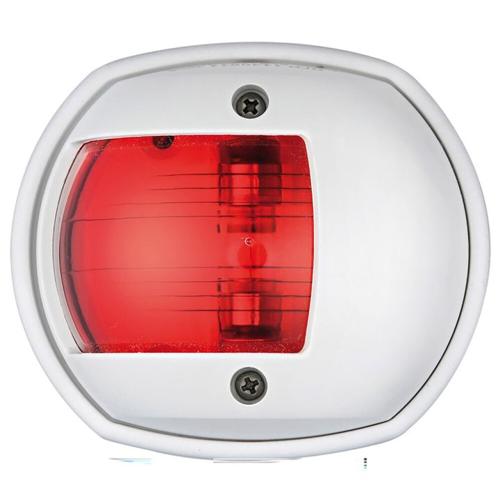 Kulkuvalo Osculati Compact 12 valkoinen - punainen