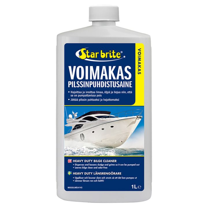 Voimakas Pilssinpuhdistusaine Star brite 1 l
