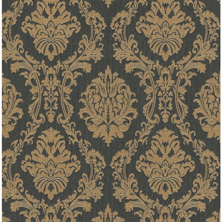 Kuitutapetti Erismann Versailles 10288-15 musta/kulta