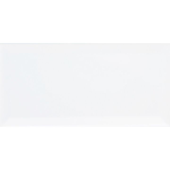 Seinälaatta Biselado Blanco Brillo  7,5 x 15 cm