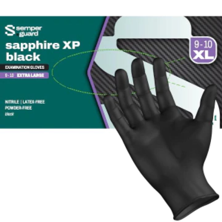 Kertakäyttökäsine Semperguard Sapphire XP 9-10 XL 100 kpl/pkt