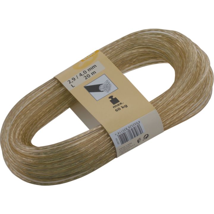 Vaijeri Suki PVC 3,0/4,0 mm x 20 m