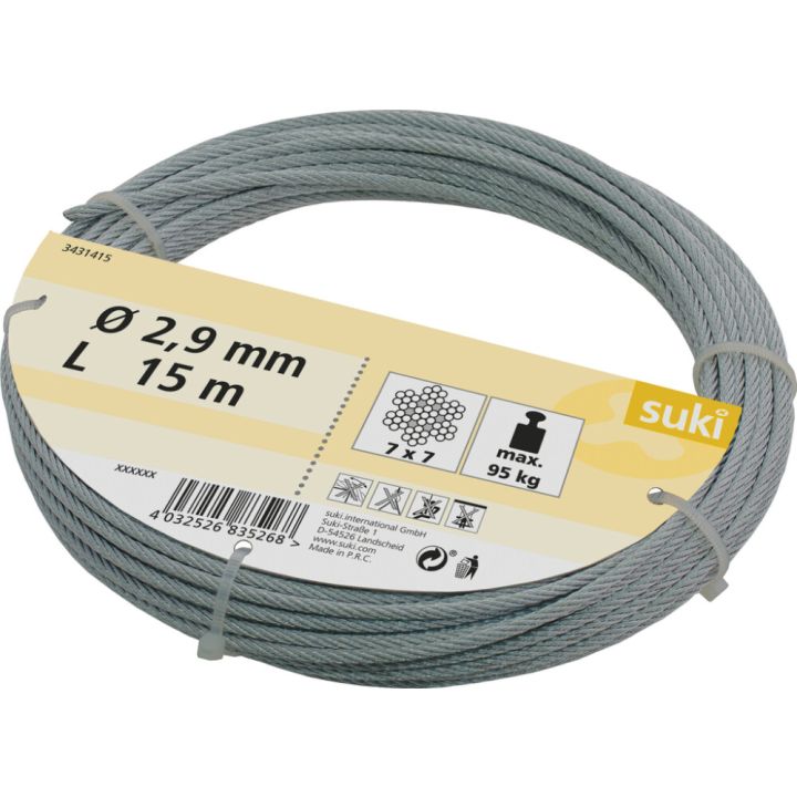 Vaijeri Suki 2,9 mm x 15 m