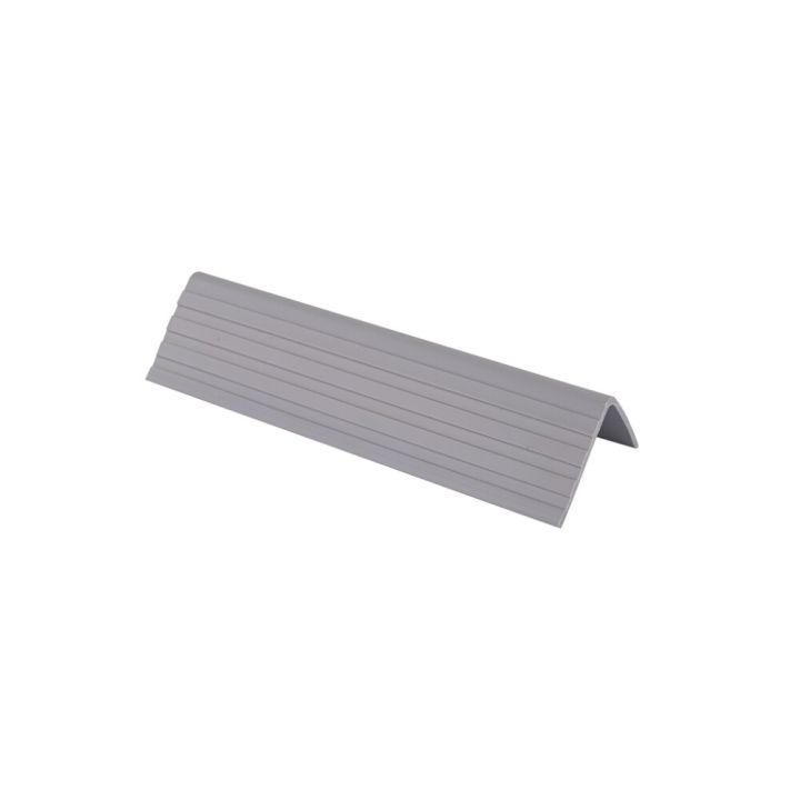 Askelkulmalista Maler PVC harmaa 38 x 37 x 2500 mm