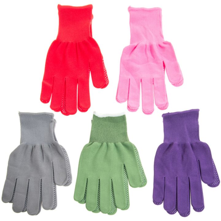 Puutarhakäsine moniväri 5 paria koko 8