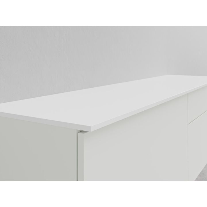 Komposiittitaso Temal alpine white 100 x 45 cm