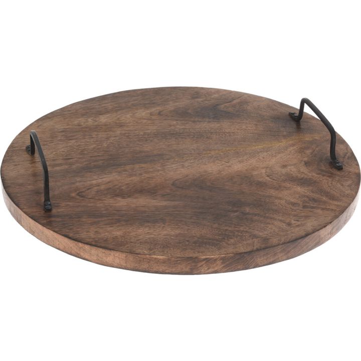Leikkuulauta puu Ø 38 cm