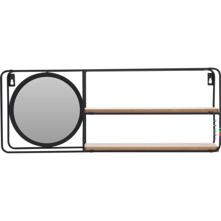 Seinähylly peilillä 59 x 4,7 x 20,2 cm