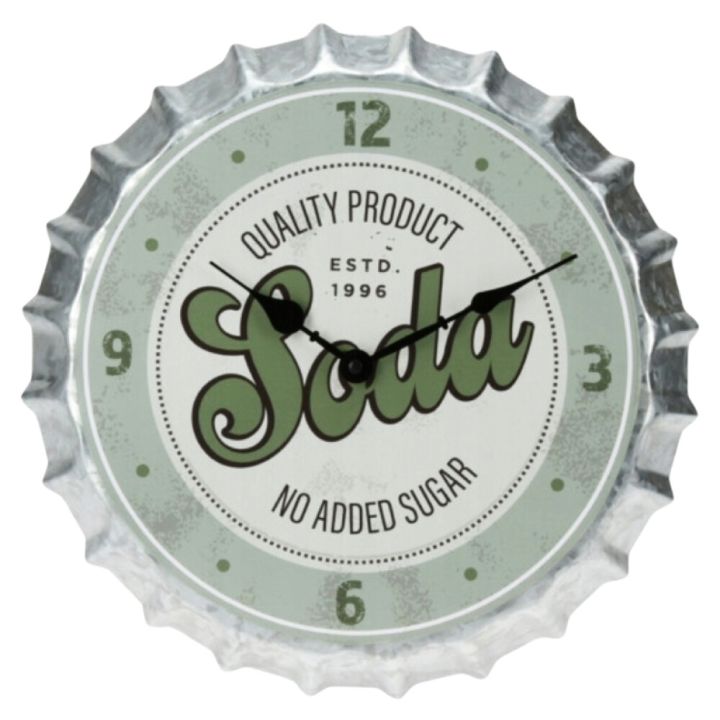 Seinäkello Soda 35 x 4,5 cm