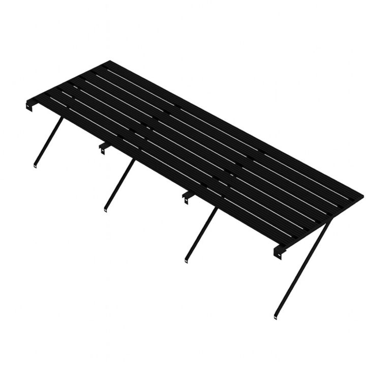 Kasvihuonehylly Strömsö musta 1200 x 625 mm