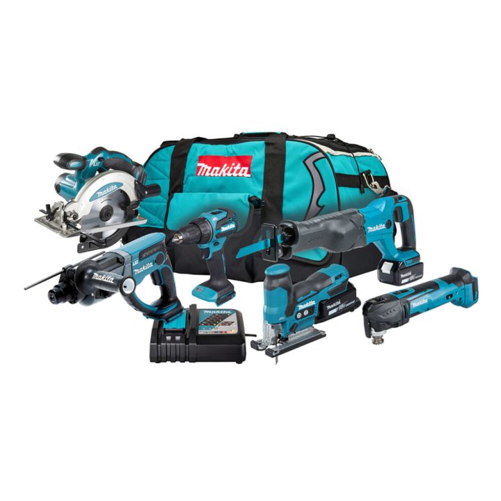 Akkukonesarja Makita LXT DLX6134TX1