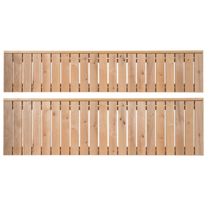 Laudepaketti Thermory B-laatu leppä 90 x 2100 mm