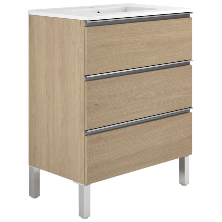 Kylpyhuonekaluste Ordonez Aura tammi 80 cm