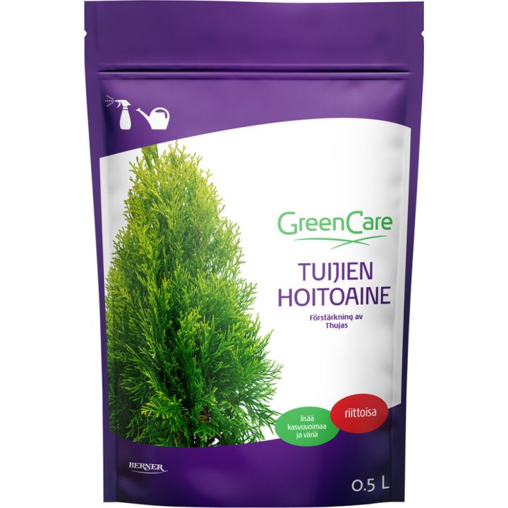 Hoitoaine Greencare tuijille 0,5 l