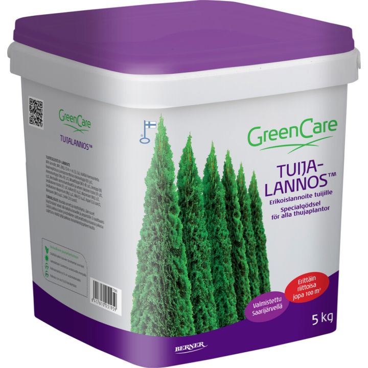 Tuijalannoite Greencare 5 kg