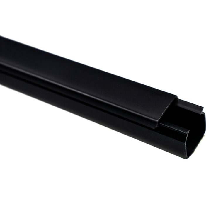 Asennuskanava Harju musta 16 x 16 x 2000 mm