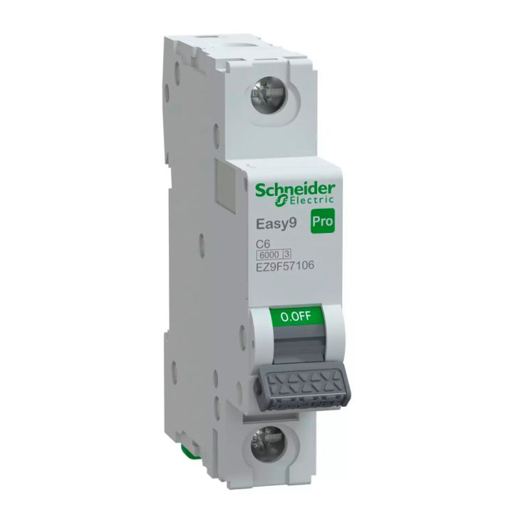 Johdonsuojakatkaisija Schneider Electric Easy9 Pro 1P C6 6 kA