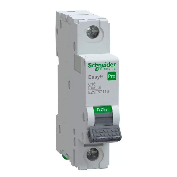 Johdonsuojakatkaisija Schneider Electric Easy9 Pro 1P C16 6 kA