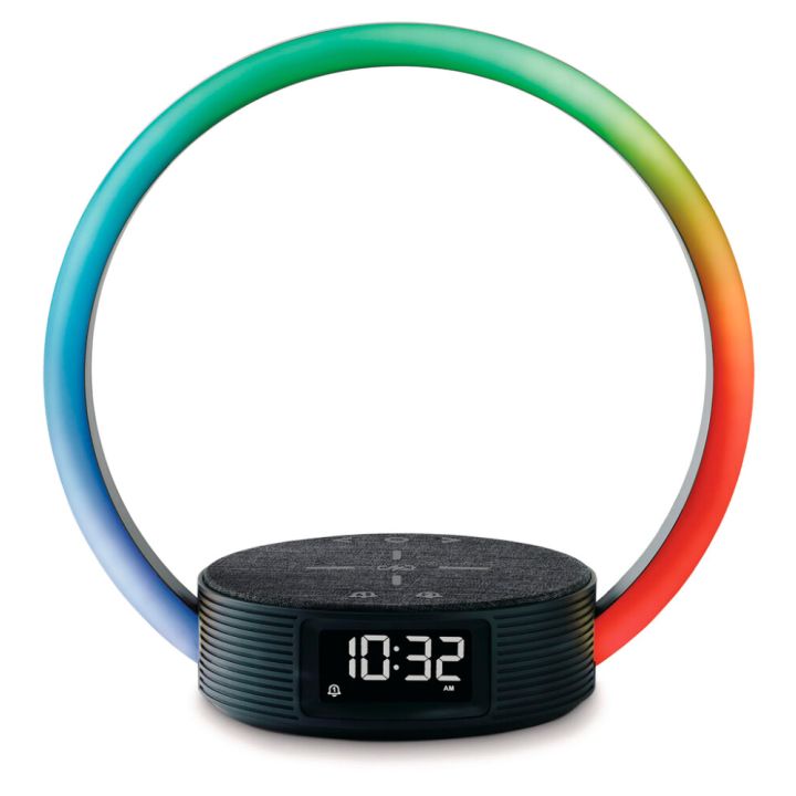 Herätysvalo Beurer WL 65 latausasemalla musta Ø 24 x 14 cm