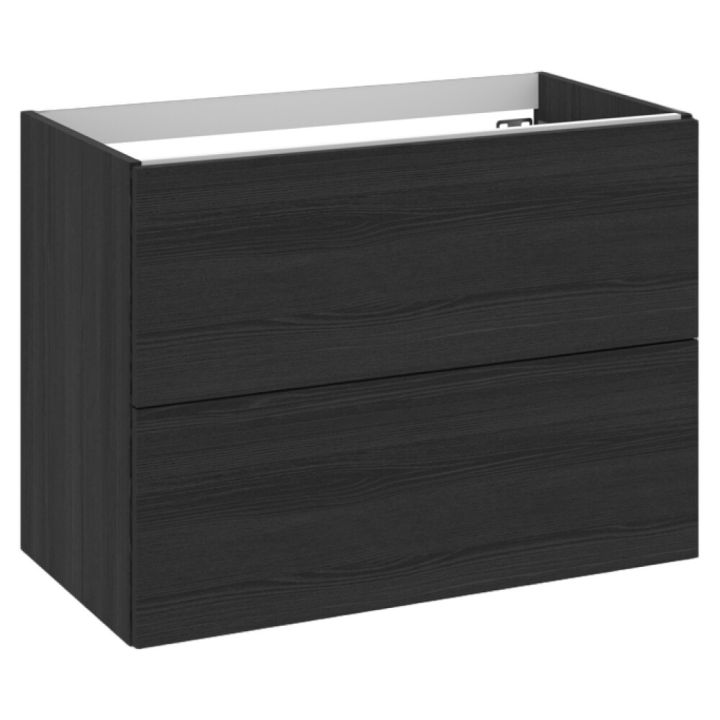 Allaskaappi Temal Design Universal musta puu 80 x 43 x 58,8 cm, 2 ltk