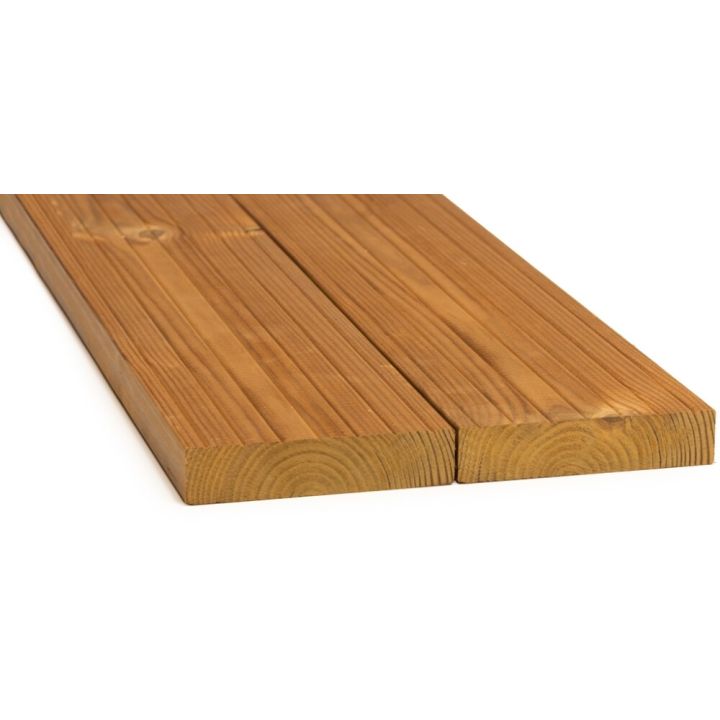 Terassilauta Siparila thermomänty uritettu SHP 26 x 115 x 4200 mm 