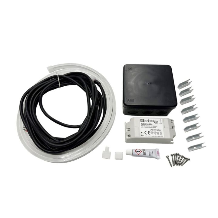 LED-saunavalaisin Cariitti Ultra Ambient white side 2 m