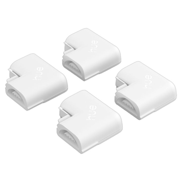 Kulmaliitin Philips Hue Flux LED-valonauhalle valkoinen 4 kpl/pkt