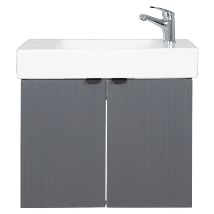 Allaskaappi Biston Wave oikea harmaa 60 x 30 x 54,5 cm