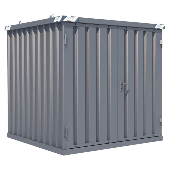 Quick-Build-kontti Best of Steel  SC3000+ 2,1 x 2,1 x 2,1 m