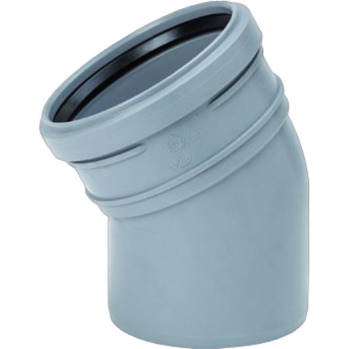 Kulmayhde Uponor HTP harmaa Ø 50 mm 30°