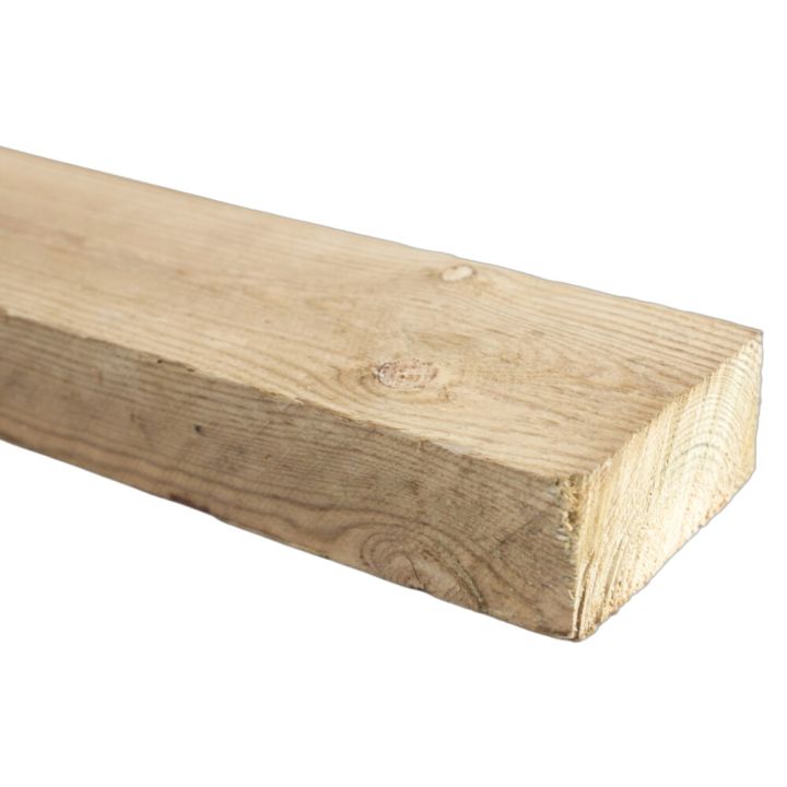 SUORATOIMITUSTUOTE Runkopuu kyllästetty vihreä 50 x 100 mm A sahattu (per metri)