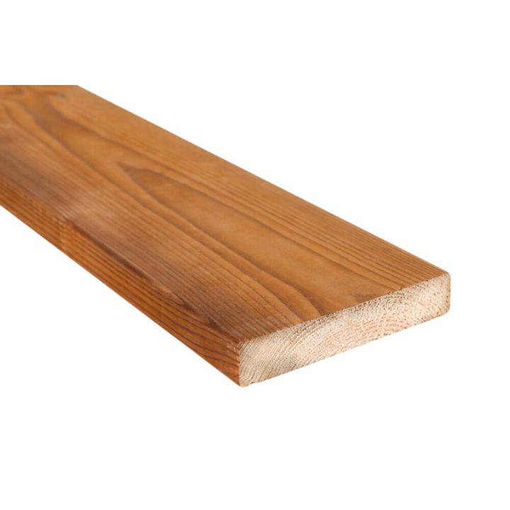 SUORATOIMITUSTUOTE Terassilauta kyllästetty ruskea 28 x 145 mm AB (per metri)