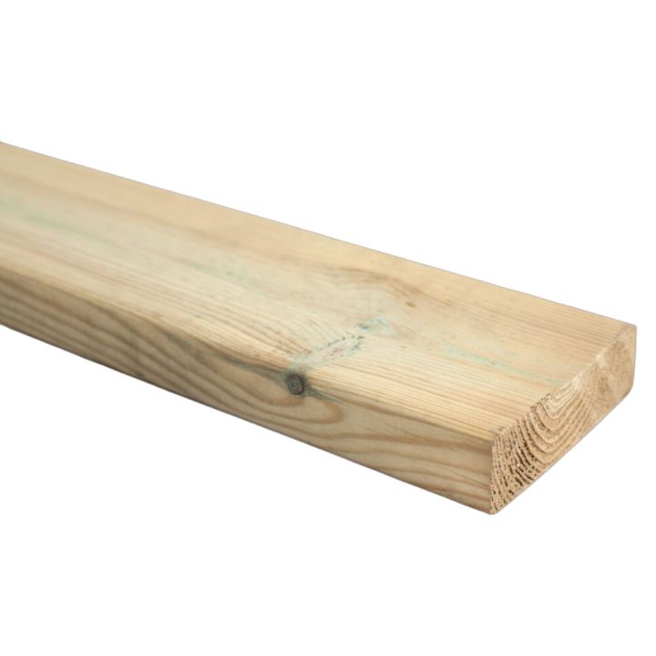 SUORATOIMITUSTUOTE Terassilauta kyllästetty vihreä 28 x 95 mm AB (per metri)
