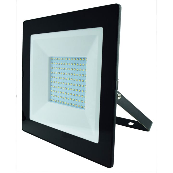 LED-valonheitin Harju Promo musta 100 W 10000 lm 4000 K IP44