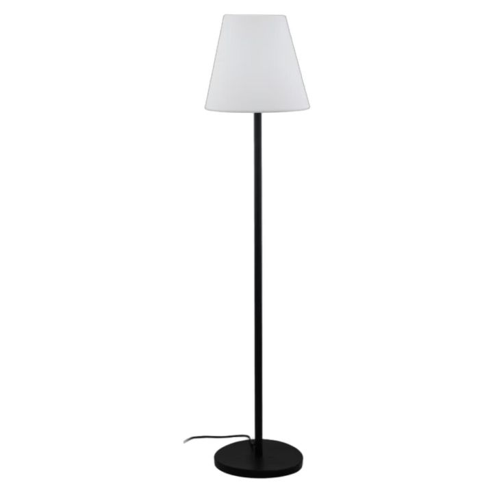 Ulkolattiavalaisin Eglo Alghera musta/valkoinen Ø 39 x 148,5 cm