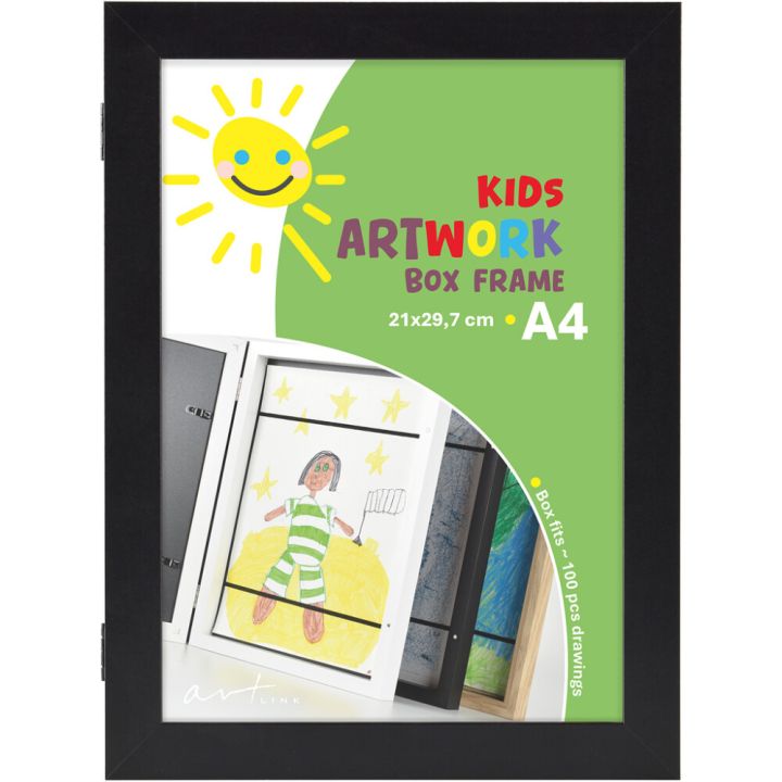 Lasten taidekehys Art Link musta 21 x 29,7 cm