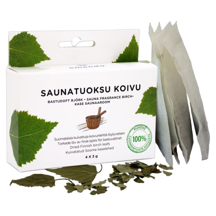 Saunatuoksu Emendo Koivu 4 x 3 g