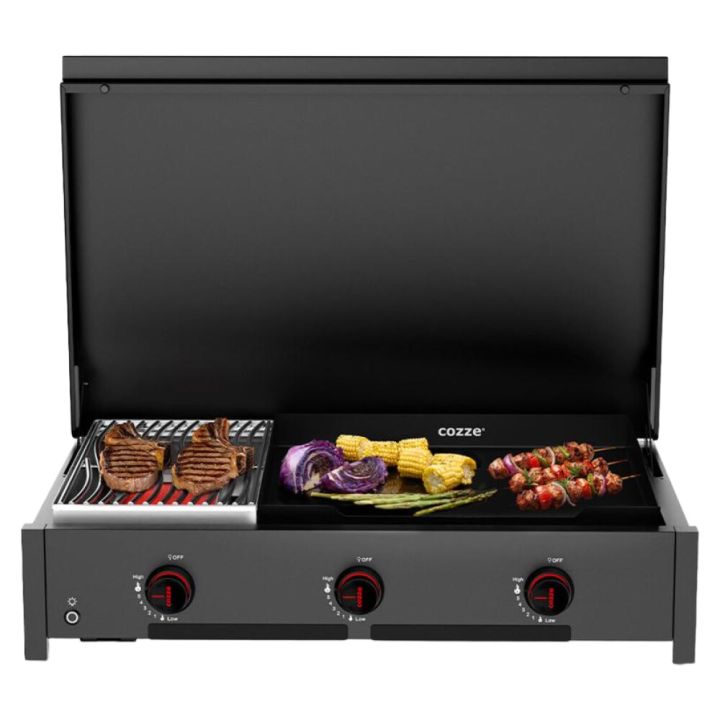 Parilagrilli Cozze G-900 Combo grillivaunulla