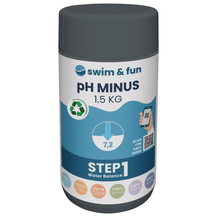 pH-Minus Swim&Fun 1,5 Kg