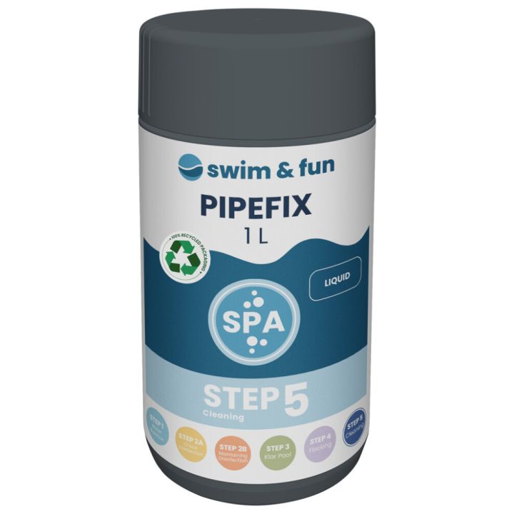 Allasputkien puhdistusaine Swim&Fun PipeFix Spa 1 l